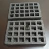 1 PE foam die cut into trays for packaging