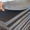 11 Large sheets of wholesale black polyethylene foam 1.7 pound density