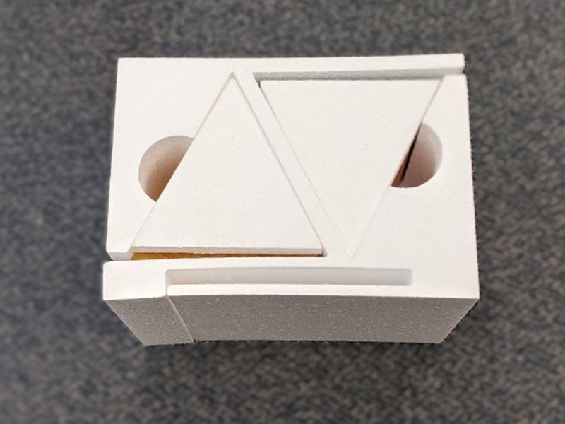 20 EPS Expanded Polystyrene Stryfoam packaging for pyramid shaped candles