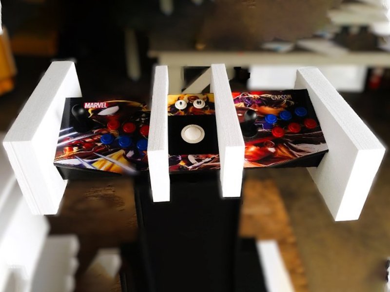 30 EPS Expanded Polystyrene Stryfoam packaging custom fitted for shipping arcade machines