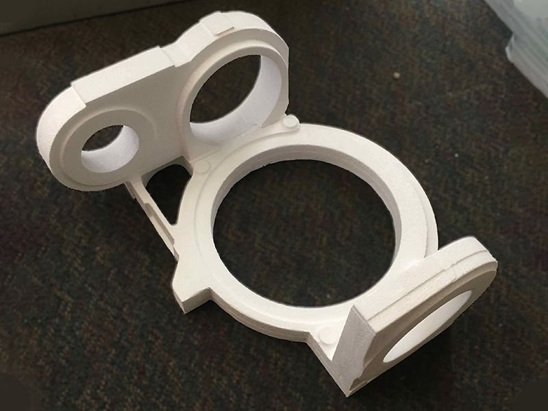 5 Expanded polystyrene foam EPS used for making a plug in a mold