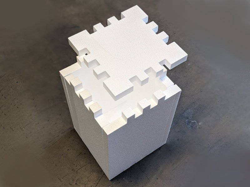 7 Styrofoam cooler for shipping with locking top