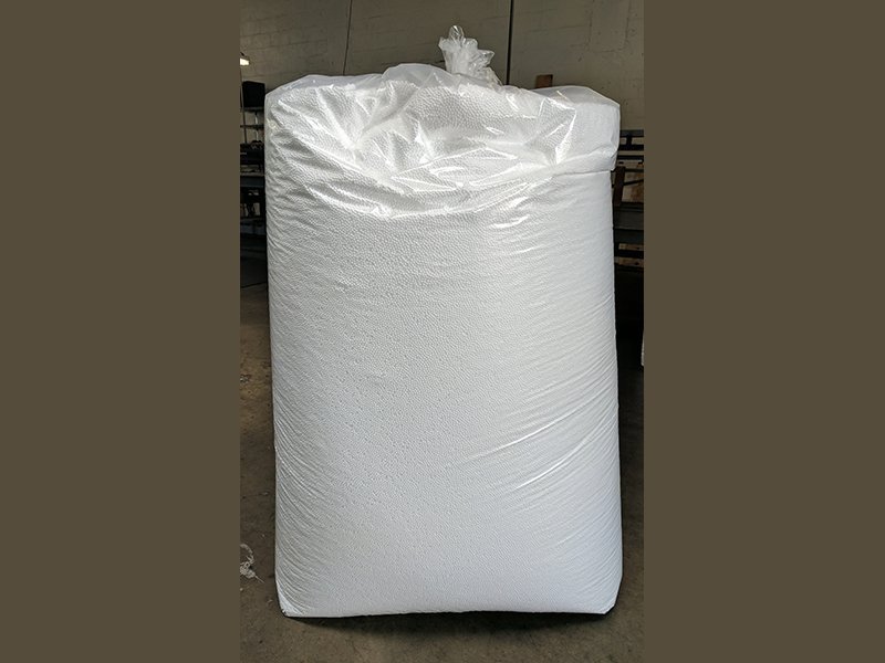 Bag of expanded polystyrene EPS bean bag filler