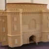 Building prototype made from foam