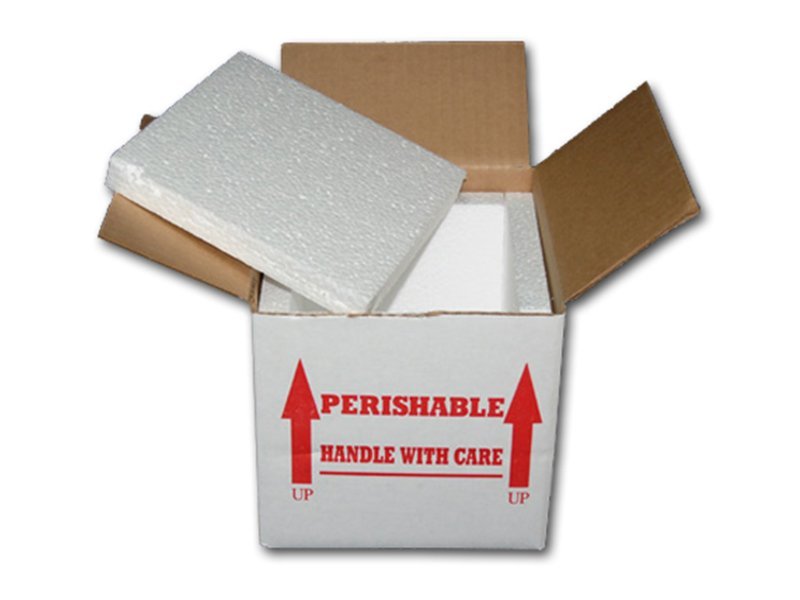 Cold thermal shipping box shipping frozen food