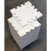 Custom EPS Styrofoam expanded polystyrene cooler with lockable lid