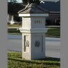 Custom architectural personalized foam mailbox