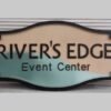 Custom holesale foam exterior sign with lettering