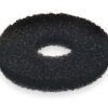Die-cut reticulated foam filter donut shaped