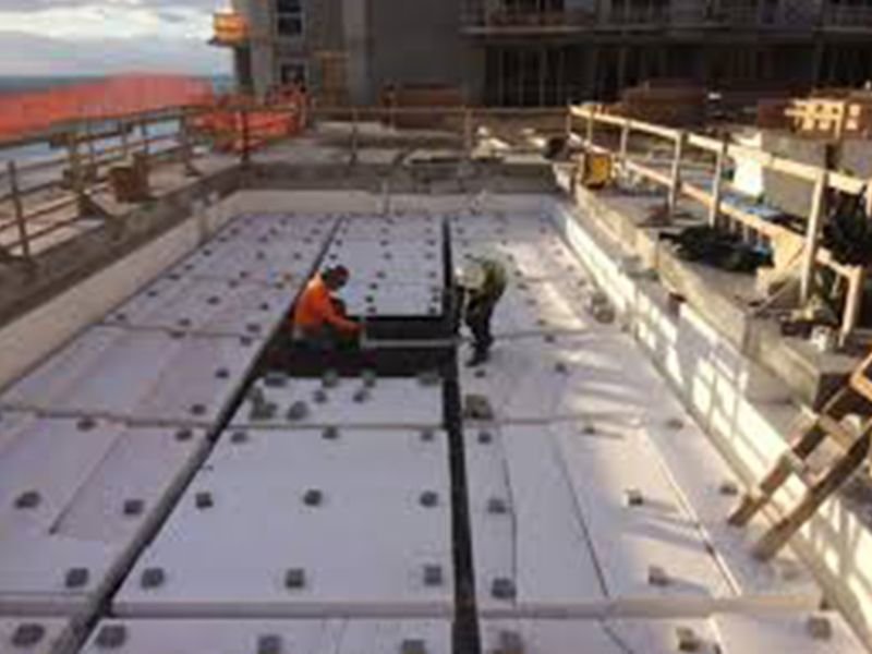 EPS Expanded Polystyrene Geofoam used for ground fill void