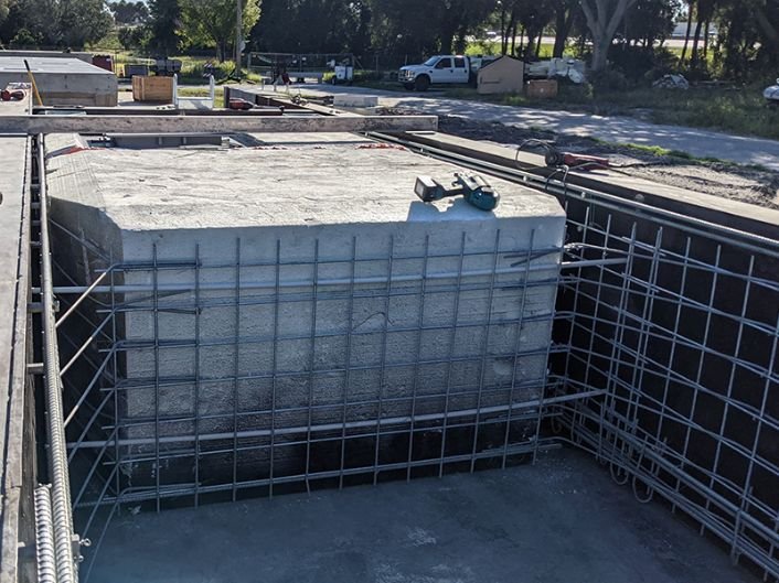 EPS Expanded polystyrene Styrofoam concrete forms ICF insulated concrete forms for blockouts in slabs