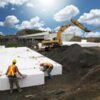 EPS Geofoam used for ground fill void