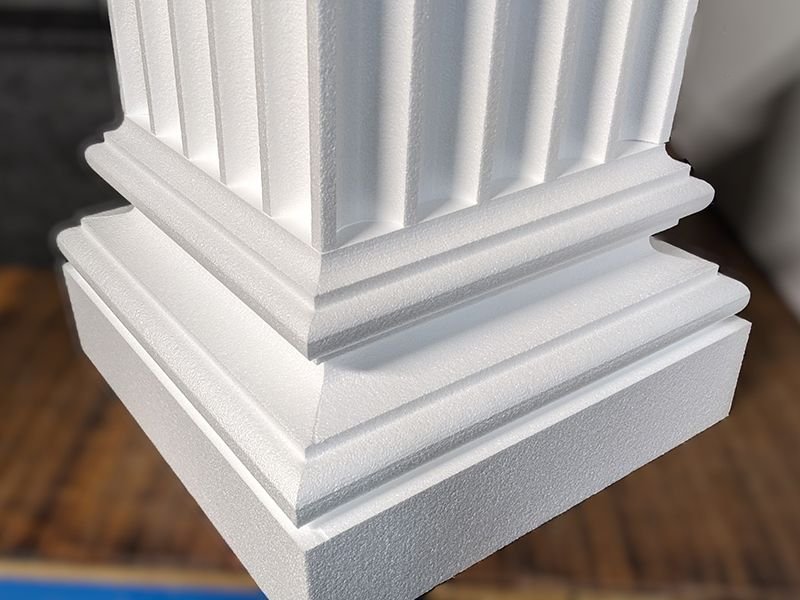 EPS expanded polystyrene architectural foam column base