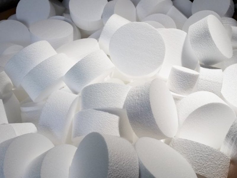 EPS polystyrene foam Styrofoam cylinders