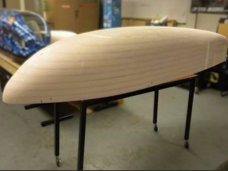 Expanded Polystyrene EPS Foam plug for making a mold for prototyping