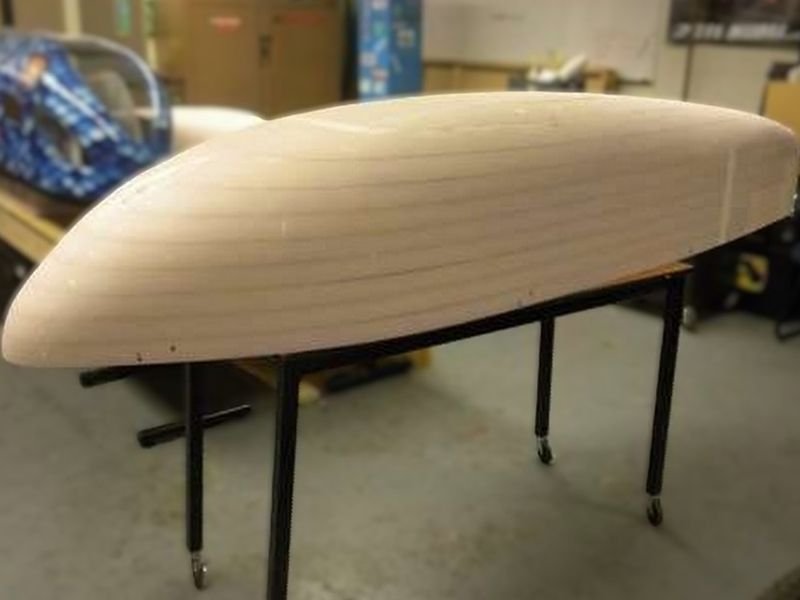 Expanded Polystyrene EPS Foam plug for making a mold for prototyping