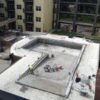 Expanded polystyrene EPS Foam Styrofoam used for filling a vault swimming pool