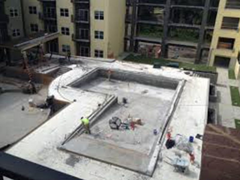 Expanded polystyrene EPS Foam Styrofoam used for filling a vault swimming pool