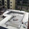 Expanded polystyrene EPS Foam Styrofoam used for filling a vault swimming pool