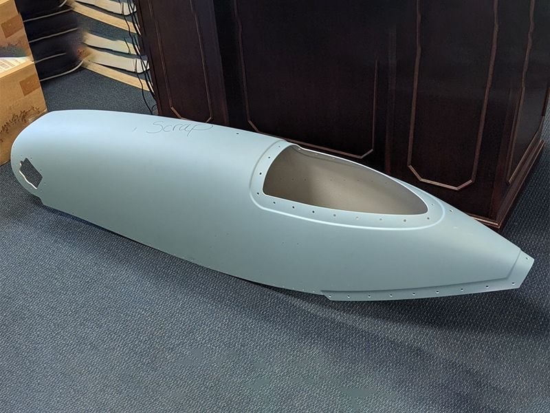 Prototype of a motorcycle sidecard