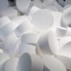 Styrofoam expanded polystyrene EPS foam cylinders