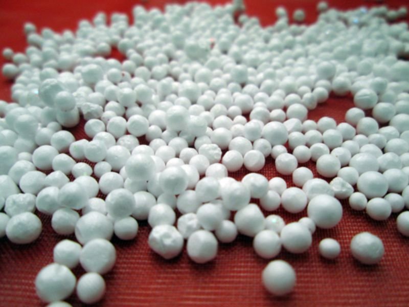 Wholesale bags of expanded polystyrene Styrofoam beads that are used for dirt and soil fill like Perlite