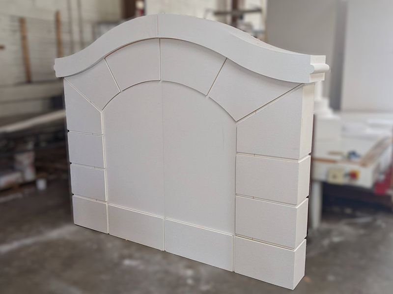 Wholesale monument sign manufactured from EPS Expanded Polystyrene Styrofoam with a hardcoat