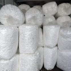 Wholesale shipment of styrofoam packing peanuts and packing popcorn